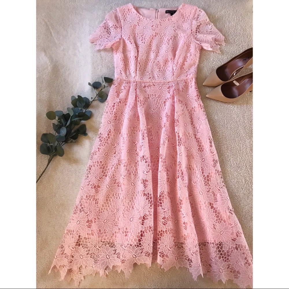 Preston & York Blush Lace Dress